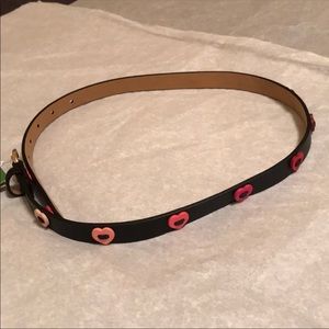 Kate Spade Heart belt